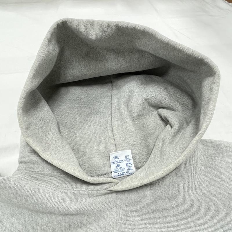 チャンピオン Champion パーカー 長袖 90 s REVERSEWEAVE リバースウィーブ スウェット パーカー USA製 目つき ヴィンテージ M 無地 X ワンポイント X ロゴ、文字 X 刺繍 灰 / グレー / gray メンズ USED 古着 中古 50154713