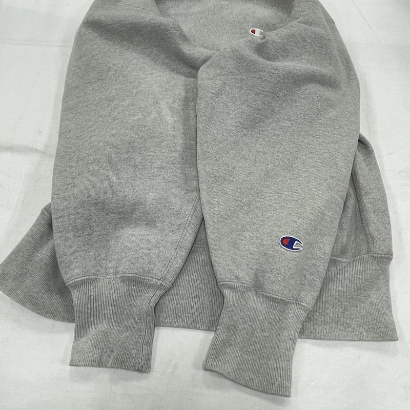 チャンピオン Champion パーカー 長袖 90 s REVERSEWEAVE リバースウィーブ スウェット パーカー USA製 目つき ヴィンテージ M 無地 X ワンポイント X ロゴ、文字 X 刺繍 灰 / グレー / gray メンズ USED 古着 中古 50154713
