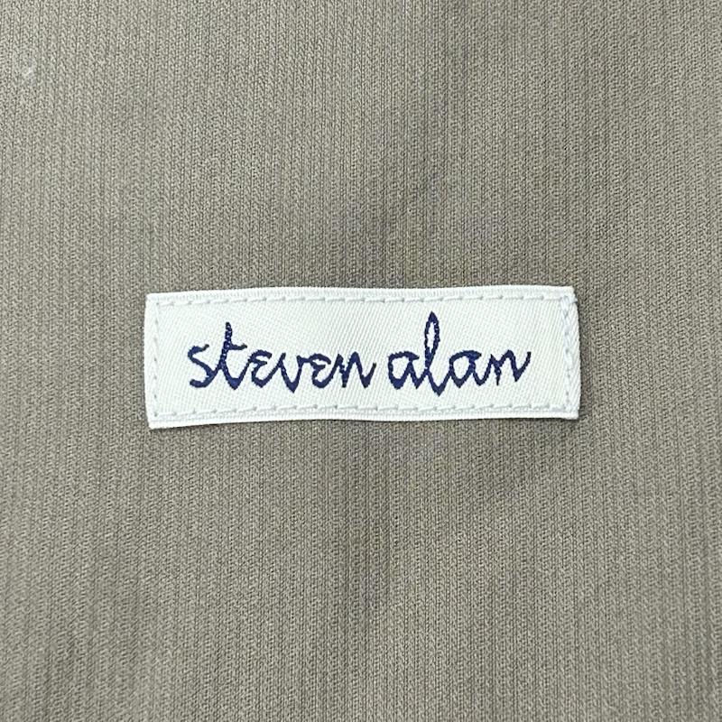 スティーブンアラン Steven Alan シャツ、ブラウス 長袖 コーデュロイ長袖シャツ くすみカラー 8111-1-491123 サイドスリット L 無地 グレージュ / グレージュ / メンズ USED 古着 中古 50154721