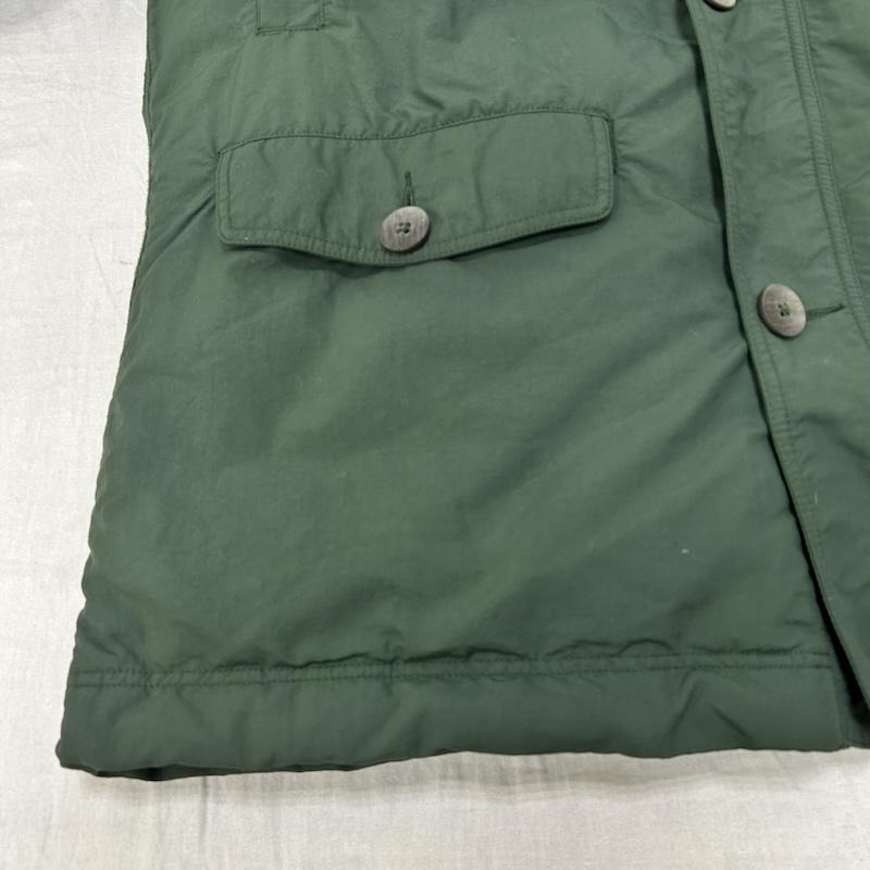 モンベル mont-bell コート ダウンコート ダウン ハスキーコート 1101515 グリーン 160cm 無地 緑 / グリーン / green ボーイズ USED 古着 中古 50154728