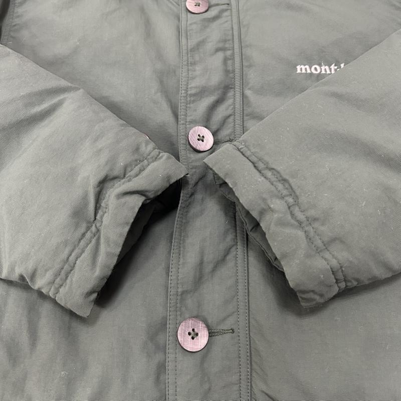 モンベル mont-bell コート ダウンコート ダウン ハスキーコート 1101515 グリーン 160cm 無地 緑 / グリーン / green ボーイズ USED 古着 中古 50154728