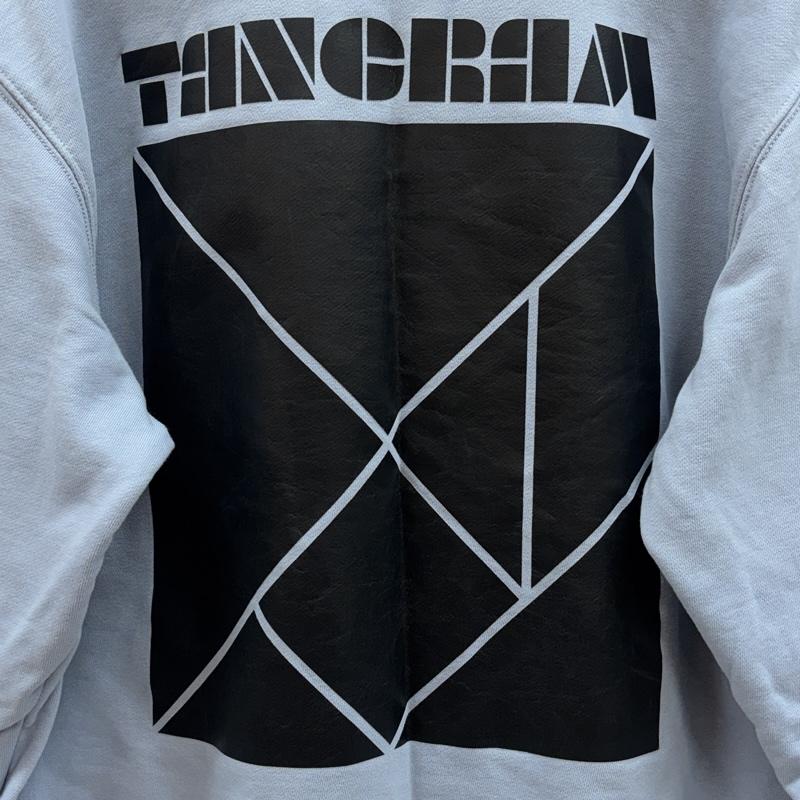古着 USED トレーナー 長袖 TANGRAM タングラム バックロゴ クルーネック スウェット トレーナー TGA-MT68 M 水色 / ライトブルー / メンズ USED 古着 中古 50154729