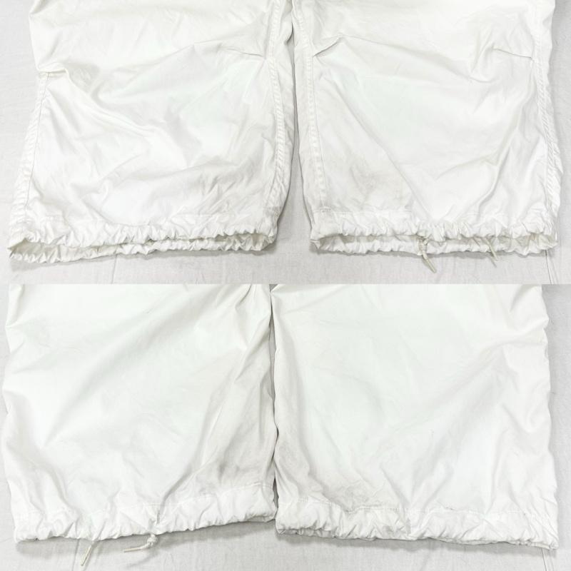 ミリタリー ミリタリー ボトムス ボトムス US 米軍 スノーカモパンツ 90S カーゴパンツ オーバーパンツ Medium short M 無地 白 / ホワイト / white メンズ USED 古着 中古 50154733