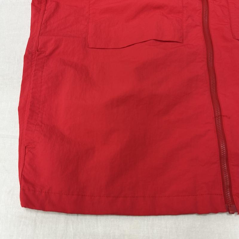 チャムス CHUMS ジャケット、上着 ジャンパー、ブルゾン キャンプフィールドショートジャケット ナイロンジャケット Camp Field Short Jacket CH04-1292 L 無地 X ワンポイント 赤 / レッド / red メンズ USED 古着 中古 50154747