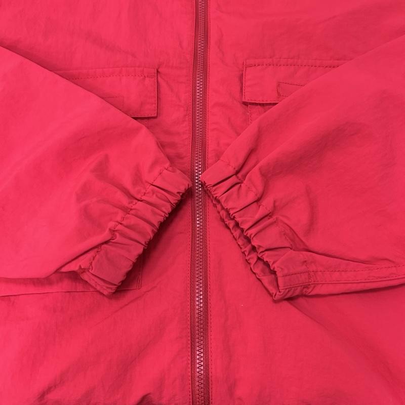 チャムス CHUMS ジャケット、上着 ジャンパー、ブルゾン キャンプフィールドショートジャケット ナイロンジャケット Camp Field Short Jacket CH04-1292 L 無地 X ワンポイント 赤 / レッド / red メンズ USED 古着 中古 50154747