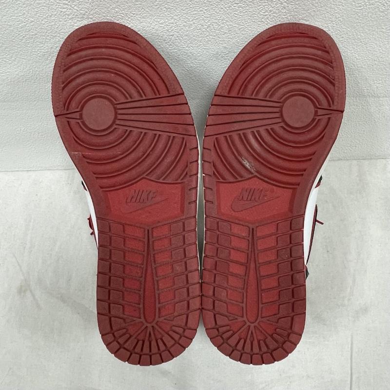 ナイキ NIKE スニーカー スニーカー エアジョーダン Air Jordan 1 Retro High OG Blood Line レトロ ハイ ブラッドライン スニーカー 555088-062 26.5cm ロゴ、文字 白 / ホワイト / white X 黒 / ブラック / black X 赤 / レッド / red メンズ USED 古着 中古 50154757