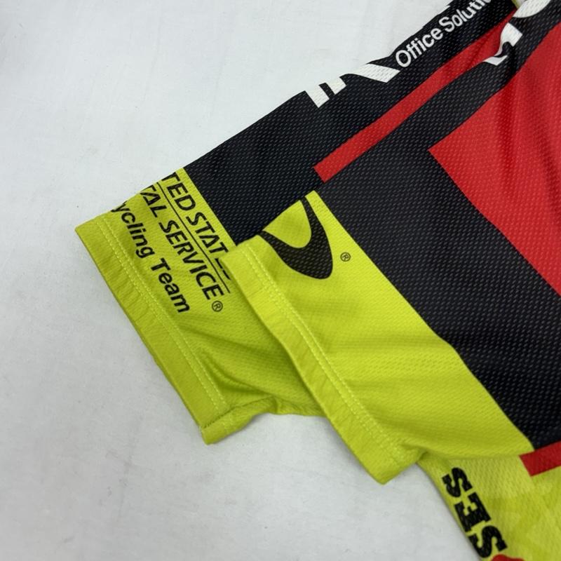 古着 USED Tシャツ 半袖 GIORDANA 90年代 イタリア製 企業ロゴ ハーフジップ プルオーバー サイクル ジャージ Tシャツ - 総柄 メンズ USED 古着 中古 50154780