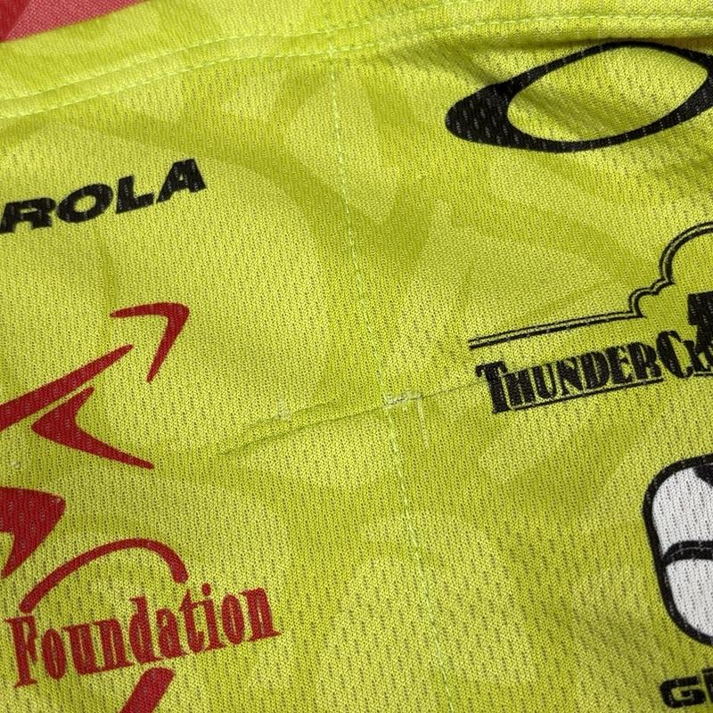 古着 USED Tシャツ 半袖 GIORDANA 90年代 イタリア製 企業ロゴ ハーフジップ プルオーバー サイクル ジャージ Tシャツ - 総柄 メンズ USED 古着 中古 50154780
