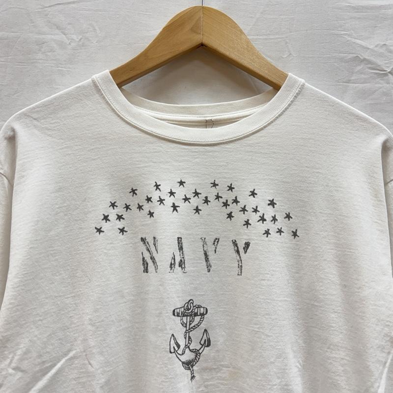 ネイバーフッド NEIGHBORHOOD Tシャツ 長袖 122PCNH-CSM01 APOCALYPSE C-CREW LS 総柄 クルーネック ロンT 長袖 Tシャツ L 総柄 白 / ホワイト / white メンズ USED 古着 中古 50154787