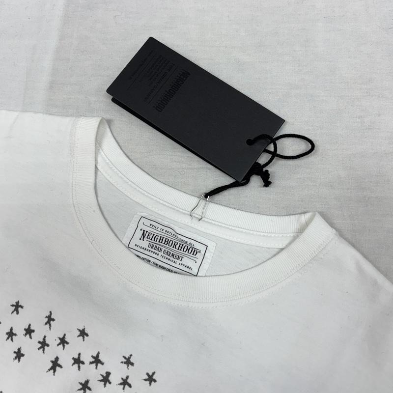 ネイバーフッド NEIGHBORHOOD Tシャツ 長袖 122PCNH-CSM01 APOCALYPSE C-CREW LS 総柄 クルーネック ロンT 長袖 Tシャツ L 総柄 白 / ホワイト / white メンズ USED 古着 中古 50154787