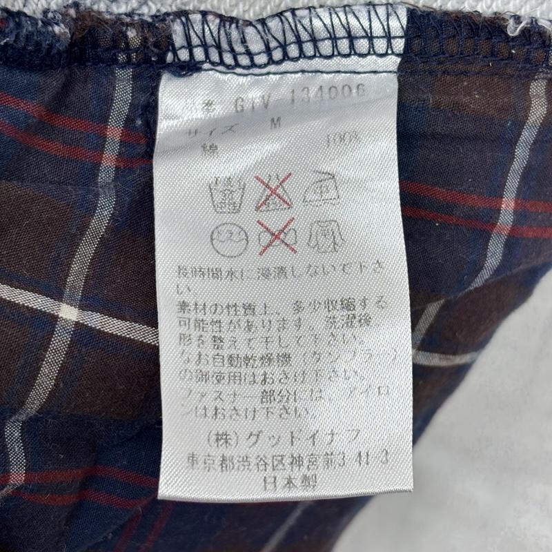 グッドイナフ GOODENOUGH トレーナー 長袖 GIV-134006 ボーダー柄 ラグランスリーブ スウェット トレーナー ジップポケット付 M ボーダー柄 メンズ USED 古着 中古 50154790