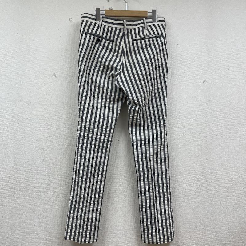 ジョンローレンスサリバン JOHN LAWRENCE SULLIVAN パンツ ワークパンツ、ペインターパンツ ストライプ ワーク ペインター パンツ 白 / ホワイト / white メンズ USED 古着 中古 50154793
