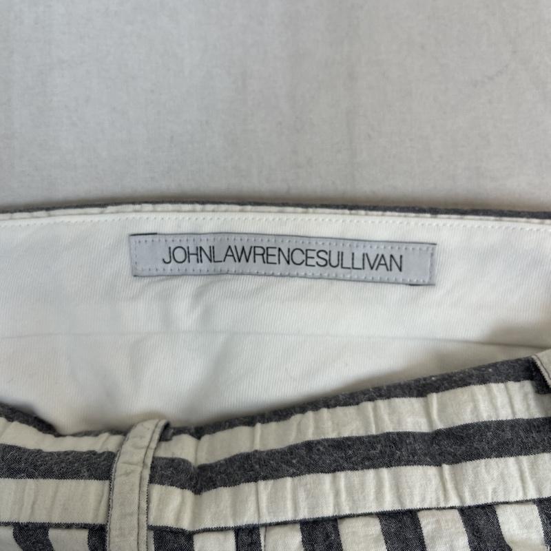 ジョンローレンスサリバン JOHN LAWRENCE SULLIVAN パンツ ワークパンツ、ペインターパンツ ストライプ ワーク ペインター パンツ 白 / ホワイト / white メンズ USED 古着 中古 50154793
