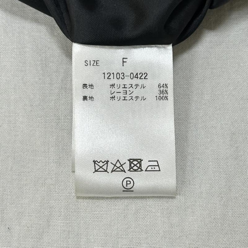 クラネ CLANE ジャケット、上着 ジャケット、ブレザー ストラップデザインショートジャケット STRAP DESIGN SHORT JACKET 12103-0422 FREE 無地 黒 / ブラック / black レディース USED 古着 中古 50154819