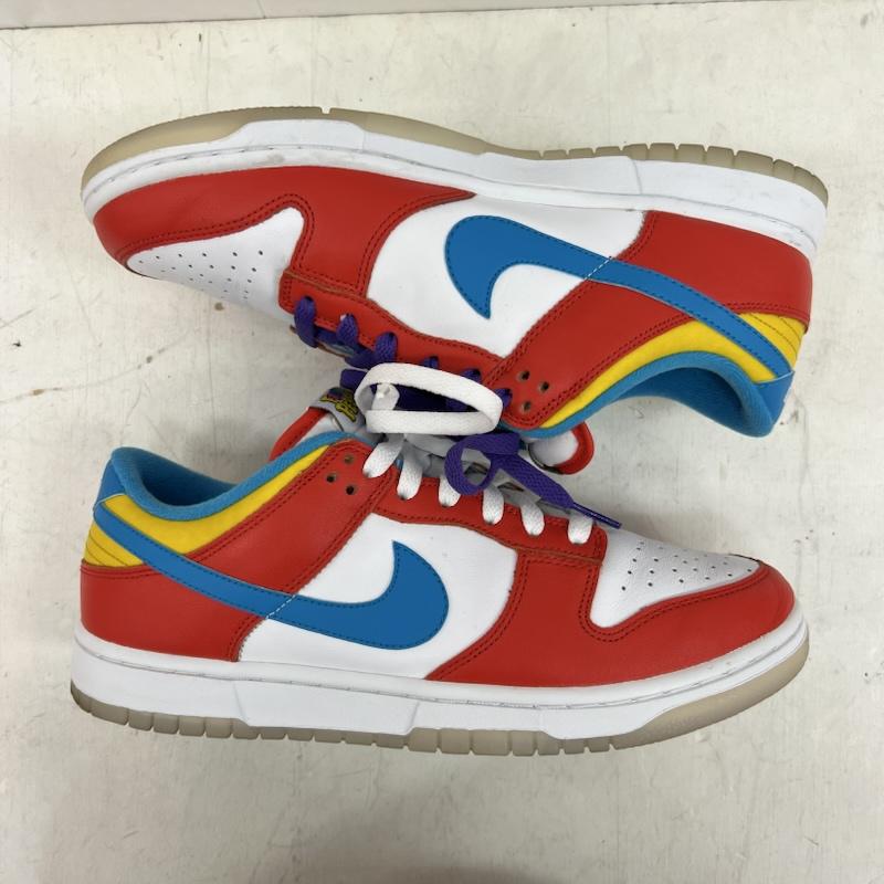 ナイキ NIKE スニーカー スニーカー LEBRON JAMES × DUNK LOW FRUITY PEBBLES DH8009-600 ダンクロー 27.5cm メンズ USED 古着 中古 50154836