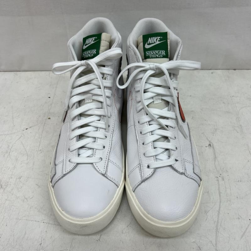 ナイキ NIKE スニーカー スニーカー STRANGER THINGS × BLAZER MID CJ6101-100 ブレーザー ミッド 27.5cm メンズ USED 古着 中古 50154837
