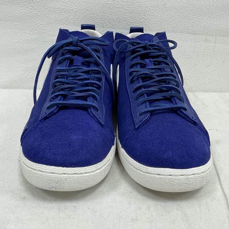 ナイキ NIKE スニーカー スニーカー BLAZER CHUKKA ブレザー チャッカ カップソール テッククラフト スウェード スニーカー 28.0cm ロゴ、文字 青 / ブルー / blue X 白 / ホワイト / white メンズ USED 古着 中古 50154841