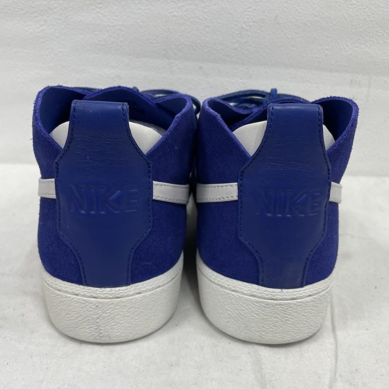 ナイキ NIKE スニーカー スニーカー BLAZER CHUKKA ブレザー チャッカ カップソール テッククラフト スウェード スニーカー 28.0cm ロゴ、文字 青 / ブルー / blue X 白 / ホワイト / white メンズ USED 古着 中古 50154841