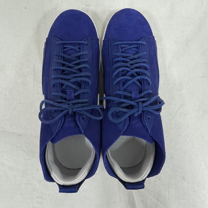 ナイキ NIKE スニーカー スニーカー BLAZER CHUKKA ブレザー チャッカ カップソール テッククラフト スウェード スニーカー 28.0cm ロゴ、文字 青 / ブルー / blue X 白 / ホワイト / white メンズ USED 古着 中古 50154841