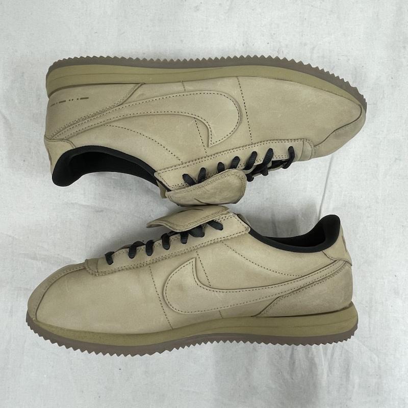 ナイキ NIKE スニーカー スニーカー CORTEZ LTR SE IM8057-297 コルテッツ レザー ローカット スニーカー モールスコード 28.5cm ロゴ、文字 ベージュ / ベージュ / beige X 黒 / ブラック / black メンズ USED 古着 中古 50154843