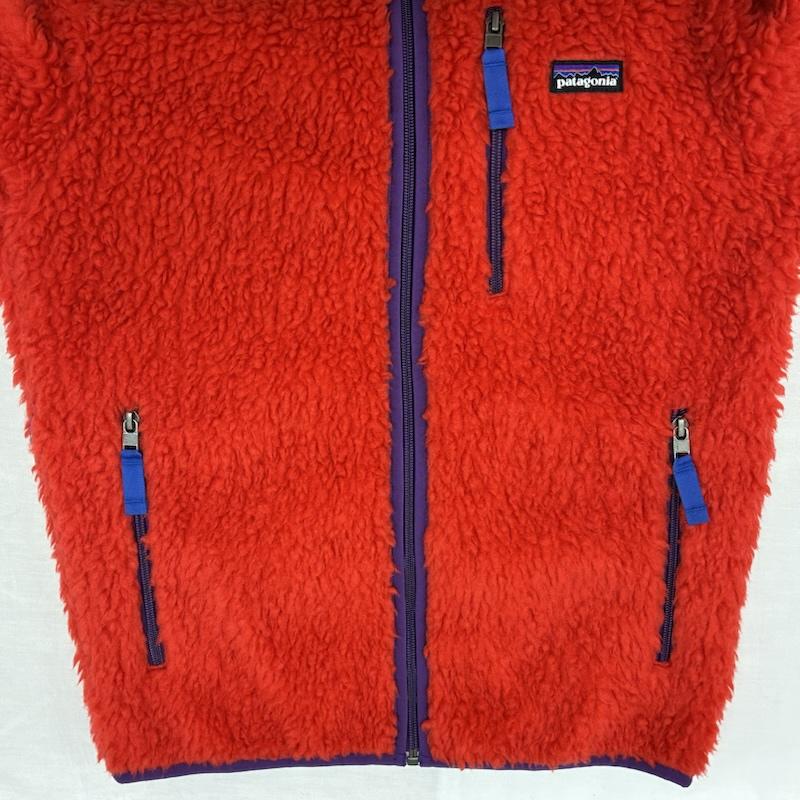 パタゴニア patagonia ジャケット、上着 ジャンパー、ブルゾン 13AW CLASSIC RETRO-X CARDIGAN クラシック レトロ エックス カーディガン 23060 フリース ジャケット XS ワンポイント X ロゴ、文字 赤 / レッド / red メンズ USED 古着 中古 50154864