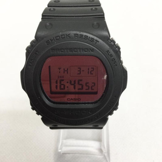 ジーショック G-SHOCK 腕時計 アナログ（クォーツ式） G-SHOCK メタリック・ミラーフェイス シルバー DW-5700BBMA - 黒 / ブラック / black メンズ USED 古着 中古 50154867