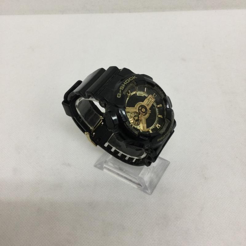 ジーショック G-SHOCK 腕時計 デジタル CASIO G-SHOCK カシオ Gショック GA-110GB - 黒 / ブラック / black メンズ USED 古着 中古 50154869