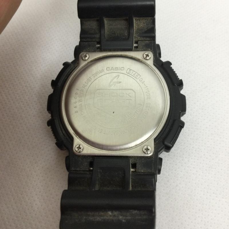 ジーショック G-SHOCK 腕時計 デジタル CASIO G-SHOCK カシオ Gショック GA-110GB - 黒 / ブラック / black メンズ USED 古着 中古 50154869