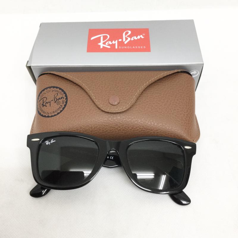 レイバン Ray-Ban めがね・サングラス サングラス RayBan レイバン サングラス RB2140　WAYFARER - 黒 / ブラック / black メンズ USED 古着 中古 50154871