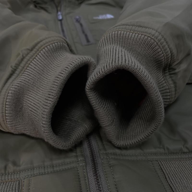 ザノースフェイス THE NORTH FACE ジャケット、上着 ジャンパー、ブルゾン NY01759 トーベンジャケット TOBEN JACKET ナイロン 中綿 フード ファー M ロゴ、文字 カーキ / カーキ / khaki X 橙 / オレンジ / orange メンズ USED 古着 中古 50154873