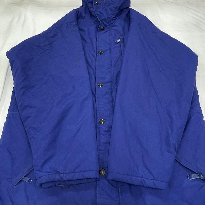 エルエルビーン L.L.Bean ジャケット、上着 ジャンパー、ブルゾン USA製 ペノブスコット パーカ ナイロン ジャケット ヴィンテージ ジップアップ 中綿 山タグ M 無地 青 / ブルー / blue X 緑 / グリーン / green メンズ USED 古着 中古 50154877