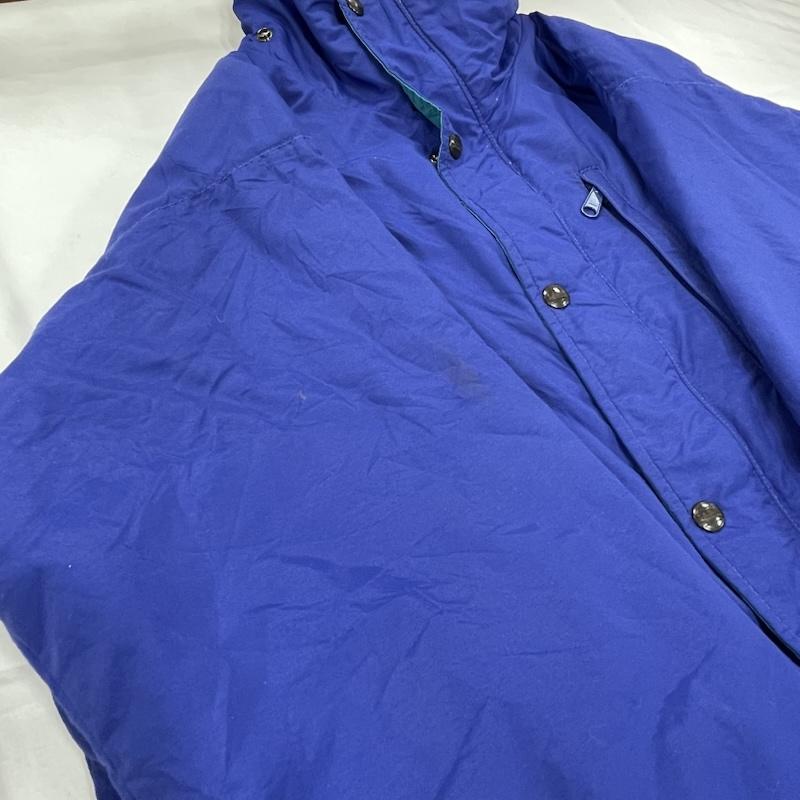 エルエルビーン L.L.Bean ジャケット、上着 ジャンパー、ブルゾン USA製 ペノブスコット パーカ ナイロン ジャケット ヴィンテージ ジップアップ 中綿 山タグ M 無地 青 / ブルー / blue X 緑 / グリーン / green メンズ USED 古着 中古 50154877