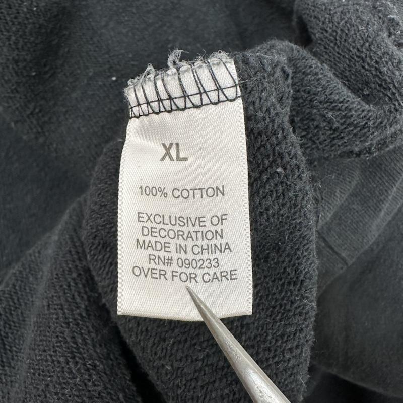 フィアーオブゴッド Fear of God パーカー 長袖 METALLICA プリント パーカー XL 黒 / ブラック / black メンズ USED 古着 中古 50154885