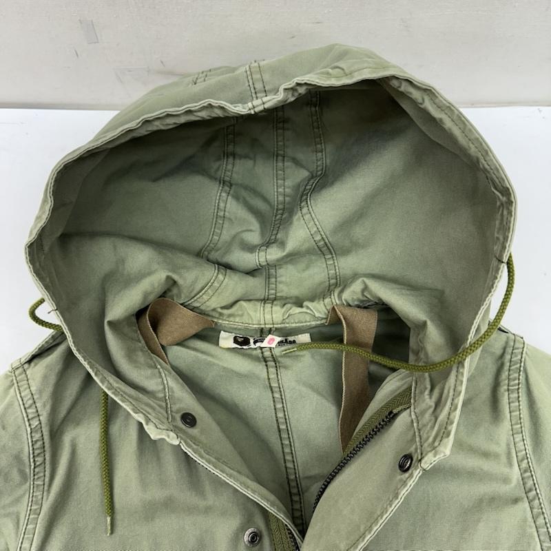 アベイシングエイプ A BATHING APE コート コート一般 ミリタリー モッズ コート XS カーキオリーブ / カーキオリーブ / レディース USED 古着 中古 50154887
