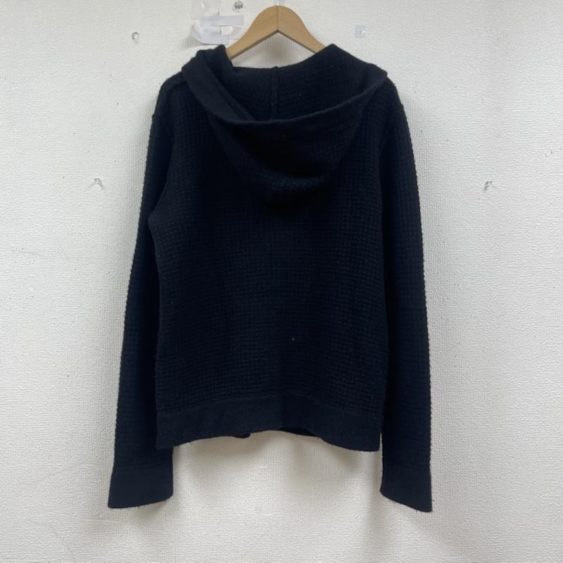 ジェームスパース JAMES PERSE パーカー 長袖 カーディガン ウール サーマル ジップ アップ フーディー 0 黒 / ブラック / black メンズ USED 古着 中古 50154894