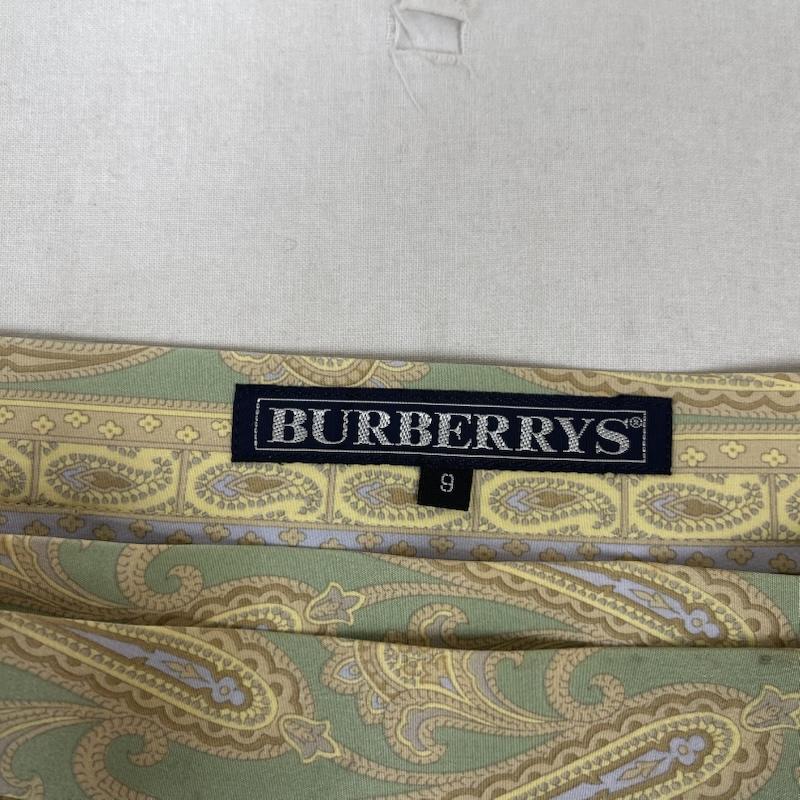 バーバリーズ BURBERRYS スカート ロングスカート ペイズリー 柄 シルク スカート fxa22-152 ベージュ / ベージュ / beige レディース USED 古着 中古 50154895