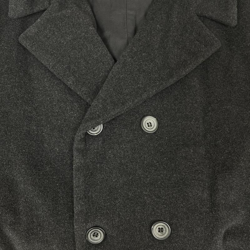 古着 USED コート コート一般 STUDIO 0001 By FERRE archive ロング コート ダークグレー / ダークグレー / メンズ USED 古着 中古 50154897