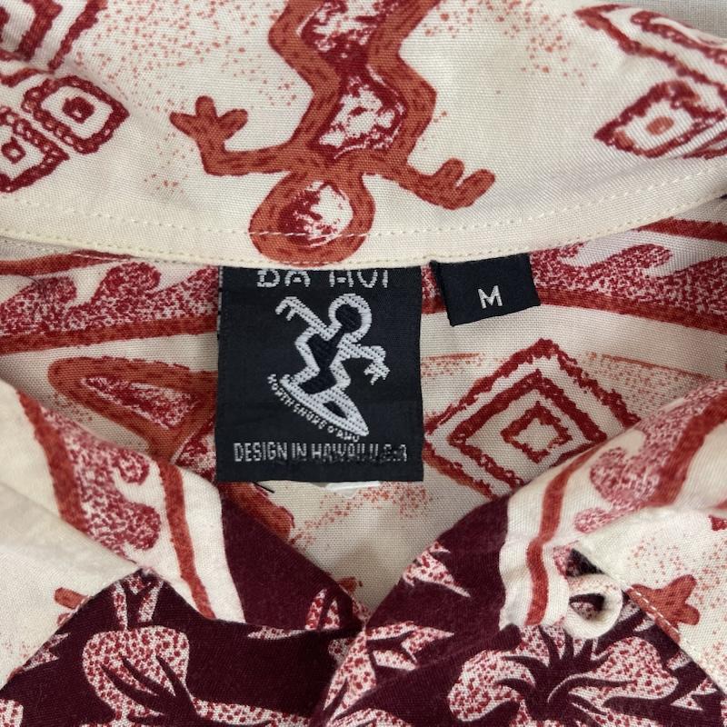 古着 USED シャツ、ブラウス 半袖 DA HUI アロハ シャツ 花柄 M 赤 / レッド / red メンズ USED 古着 中古 50154911
