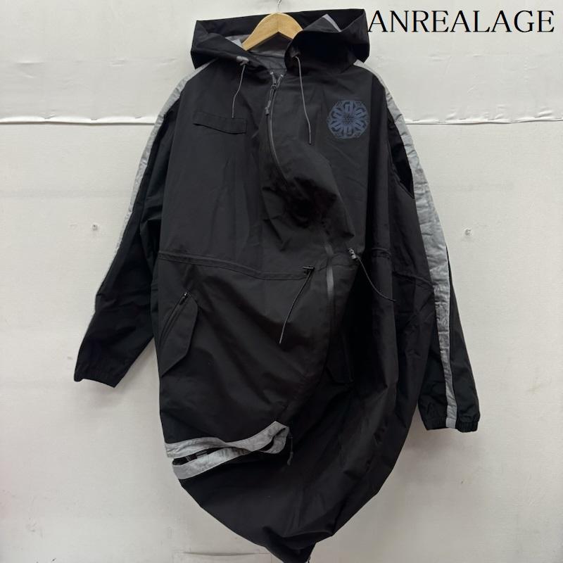 アンリアレイジ ANREALAGE ジャケット、上着 ジャンパー、ブルゾン PUMA 2IN1 LONG COAT ナイロン 変形 コート M 黒 / ブラック / black メンズ USED 古着 中古 50154925