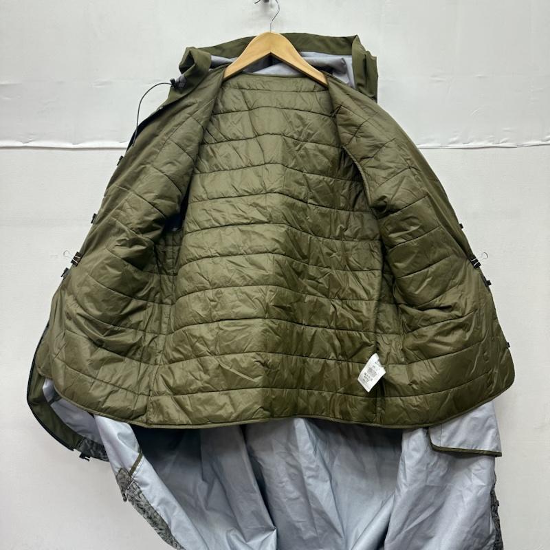 アンリアレイジ ANREALAGE ジャケット、上着 ジャンパー、ブルゾン PUMA 2IN1 LONG COAT ナイロン 変形 コート M カーキオリーブ / カーキオリーブ / メンズ USED 古着 中古 50154926