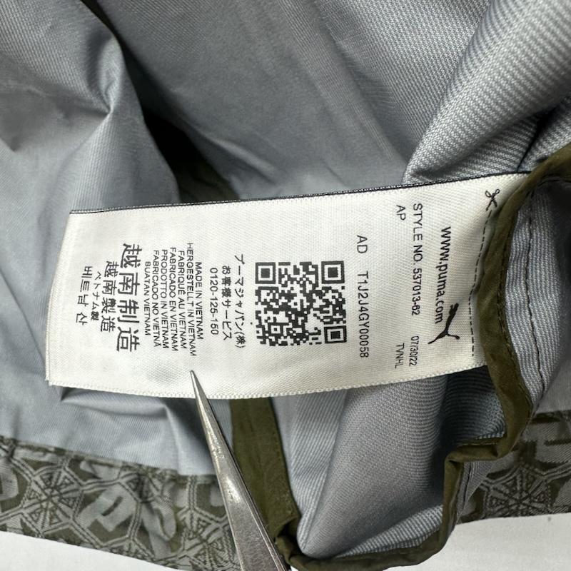 アンリアレイジ ANREALAGE ジャケット、上着 ジャンパー、ブルゾン PUMA 2IN1 LONG COAT ナイロン 変形 コート M カーキオリーブ / カーキオリーブ / メンズ USED 古着 中古 50154926