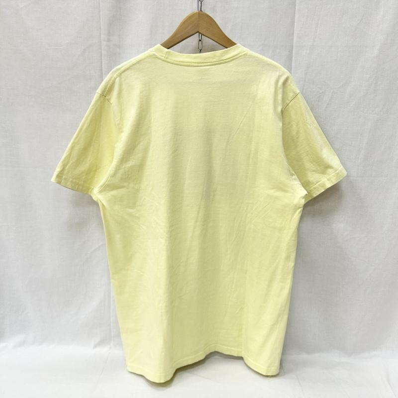 シュプリーム Supreme Tシャツ 半袖 18SS nan goldin misty and jimmy paulette in a taxi nyc tee yellow L L プリント 黄 / イエロー / yellow メンズ USED 古着 中古 50154929