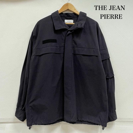 古着 USED ジャケット、上着 ジャンパー、ブルゾン THE JEAN PIERRE ジャンピエール シャツ ポリス ジャケット THE004-1402 48 無地 紺 / ネイビー / navy メンズ USED 古着 中古 50154942