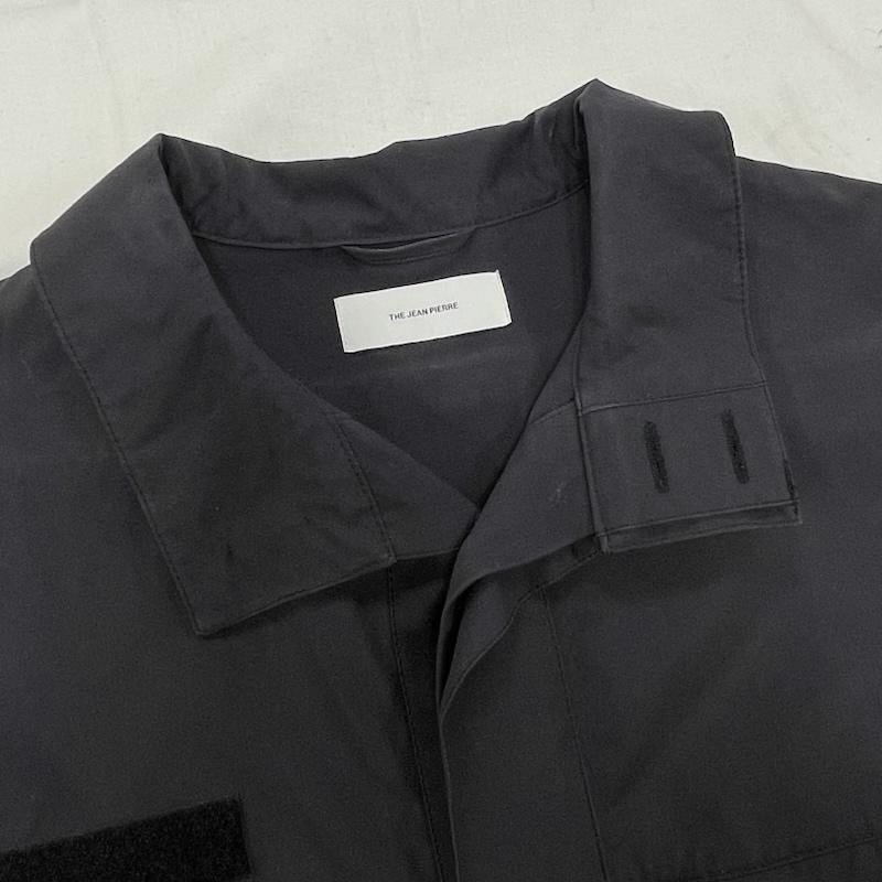 古着 USED ジャケット、上着 ジャンパー、ブルゾン THE JEAN PIERRE ジャンピエール シャツ ポリス ジャケット THE004-1402 48 無地 紺 / ネイビー / navy メンズ USED 古着 中古 50154942