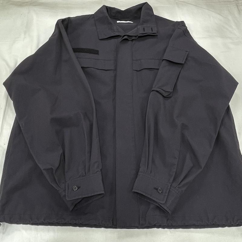 古着 USED ジャケット、上着 ジャンパー、ブルゾン THE JEAN PIERRE ジャンピエール シャツ ポリス ジャケット THE004-1402 48 無地 紺 / ネイビー / navy メンズ USED 古着 中古 50154942