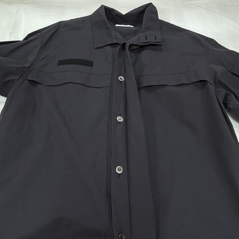 古着 USED ジャケット、上着 ジャンパー、ブルゾン THE JEAN PIERRE ジャンピエール シャツ ポリス ジャケット THE004-1402 48 無地 紺 / ネイビー / navy メンズ USED 古着 中古 50154942