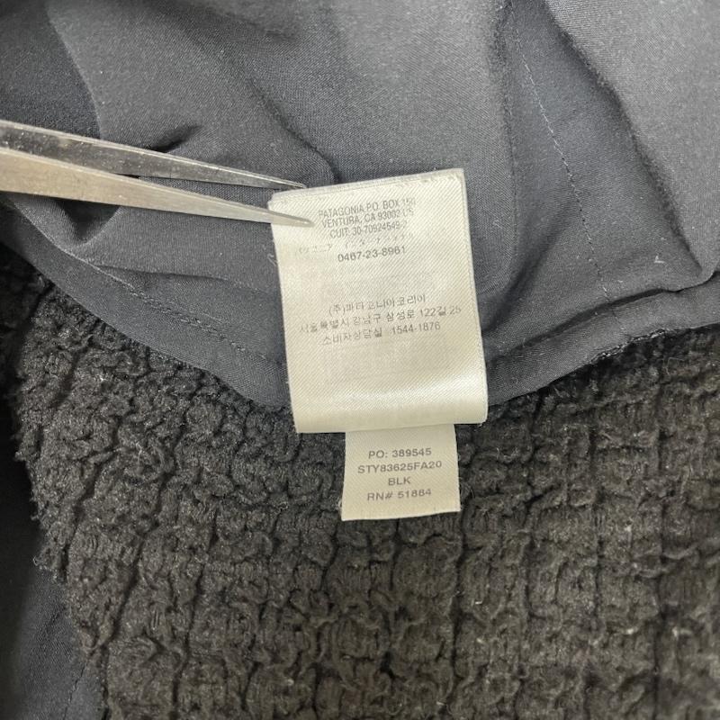 パタゴニア patagonia ジャケット、上着 ジャンパー、ブルゾン ロゴ パッチ ジップ アップ ジャケット 83625fa20 XL 黒 / ブラック / black メンズ USED 古着 中古 50154953