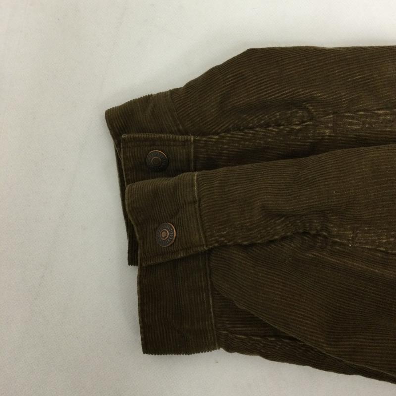 リーバイス Levi s ジャケット、上着 ジャケット、ブレザー USA製 Levi s リーバイス 70608-1529 コーデュロイボアジャケット 36 無地 茶 / ブラウン / brown メンズ USED 古着 中古 50154959