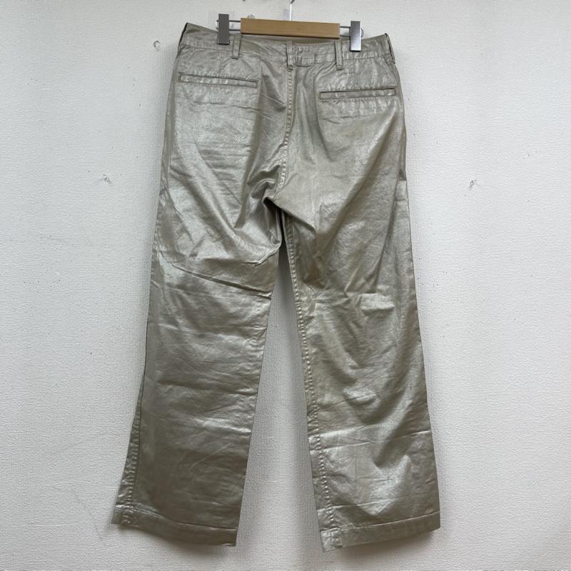 ネペンテス NEPENTHES パンツ ワークパンツ、ペインターパンツ 日本製 コットン チノパン ペンキ メタリック パンツ S 金 / ゴールド / gold color メンズ USED 古着 中古 50154968