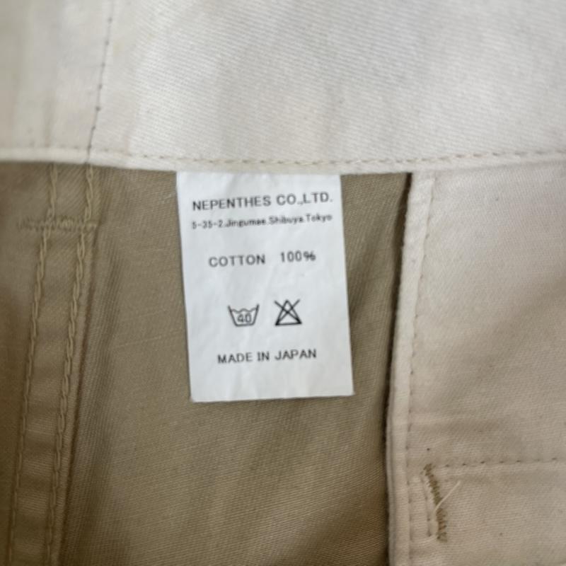 ネペンテス NEPENTHES パンツ ワークパンツ、ペインターパンツ 日本製 コットン チノパン ペンキ メタリック パンツ S 金 / ゴールド / gold color メンズ USED 古着 中古 50154968